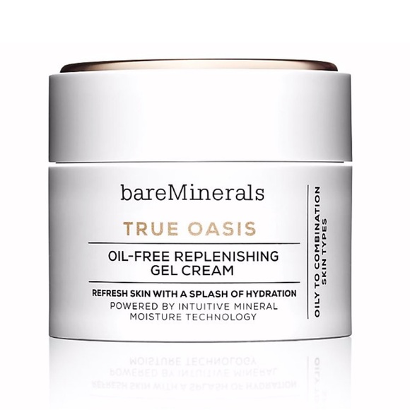 bareMinerals True Oasis Oil-Free Replenishing Gel Cream Full Size 1.7 oz - Picture 1 of 7